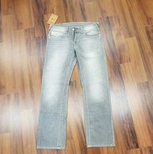 Size 34 Gray Men's True Religion Jeans